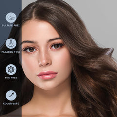 Infusion K conditioner texture swatch shows rich, hydrating cream for manageable hair.