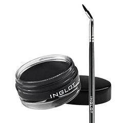 Inglot Brush 30T enables precise shaping for clean, professional eye makeup.