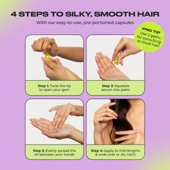 INH Hair Gloss Gems cruelty-free formula free from alcohol and parabens