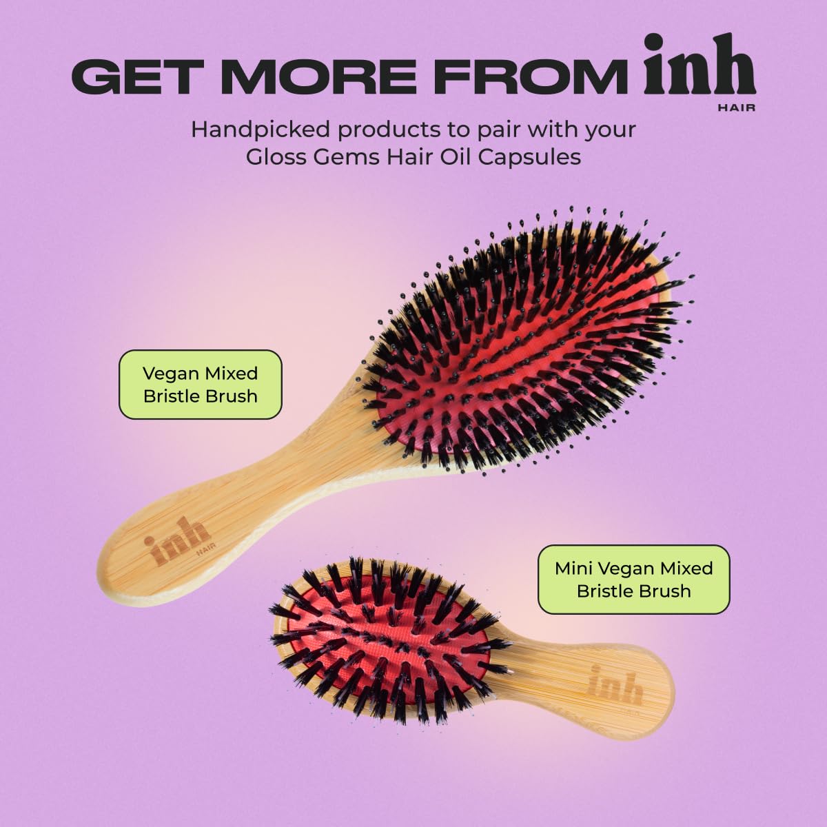 INH Hair Gloss Gems ideal for extensions and all hair types