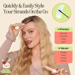 INH Hair Mascara for Flyaways travel-size tube enabling on-the-go touch-ups