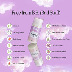 INH Hair Non Aerosol Dry Shampoo uses vegan, non-toxic formula for safer refresh