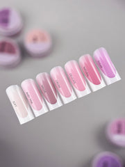 IN.HYPE Builder Gel for nail extensions creates durable, long-lasting color overlays.