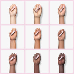 IN.HYPE Elastic Rubber Base Coat soft pink shade blends with any skin tone.