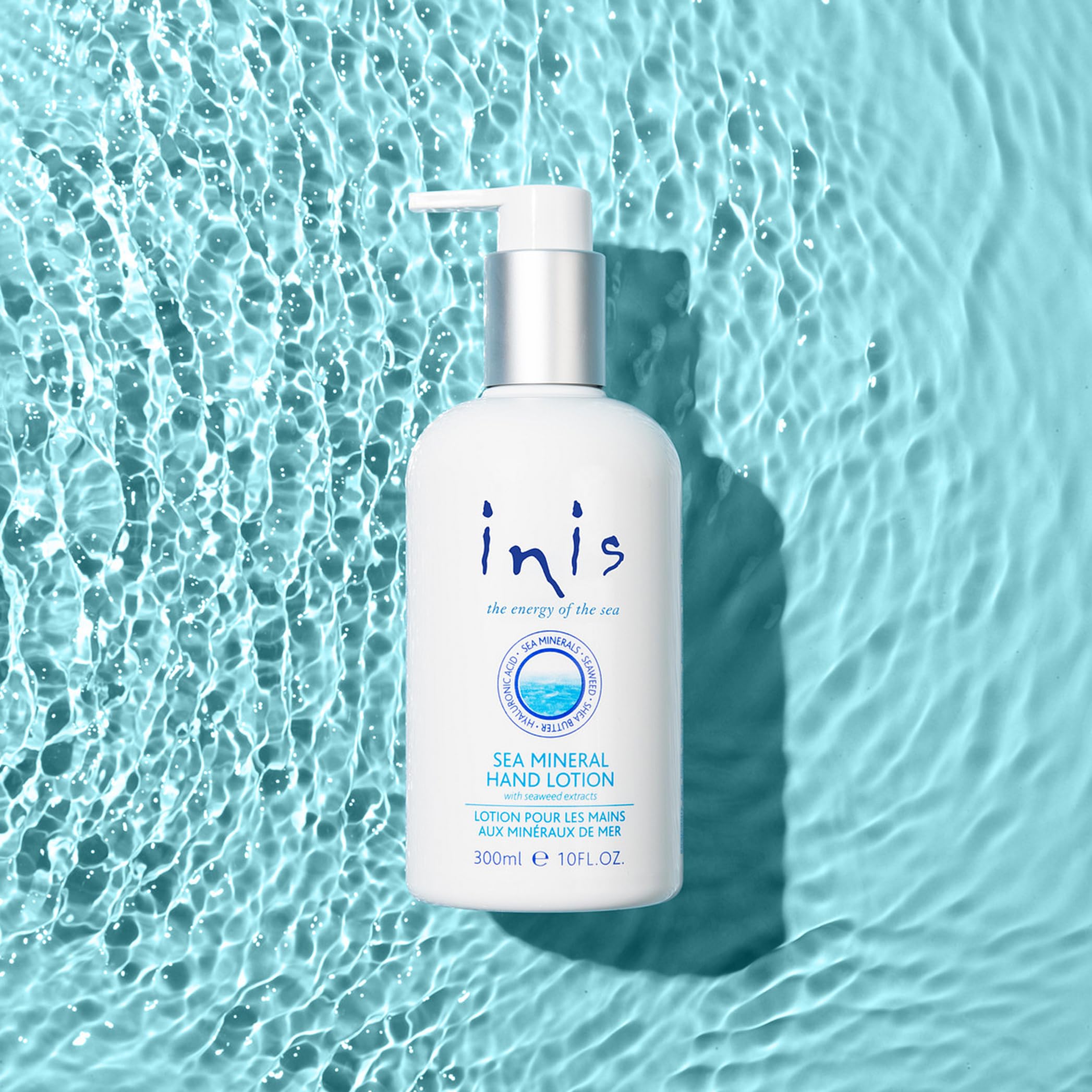 Branding and packaging of Inis Energy of the Sea hand lotion