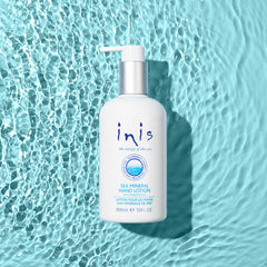 Branding and packaging of Inis Energy of the Sea hand lotion