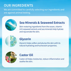 After use, skin feels soft and smooth with Inis scrub.