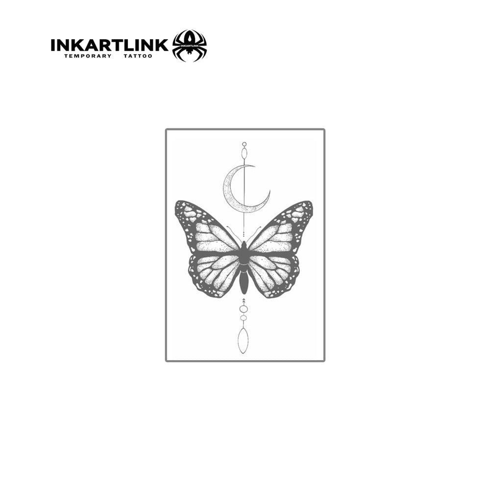 INKARTLINK abstract pattern tattoo for bold, modern flair.