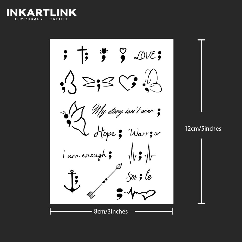 INKARTLINK Tattoo realistic look on skin with lifelike shading.