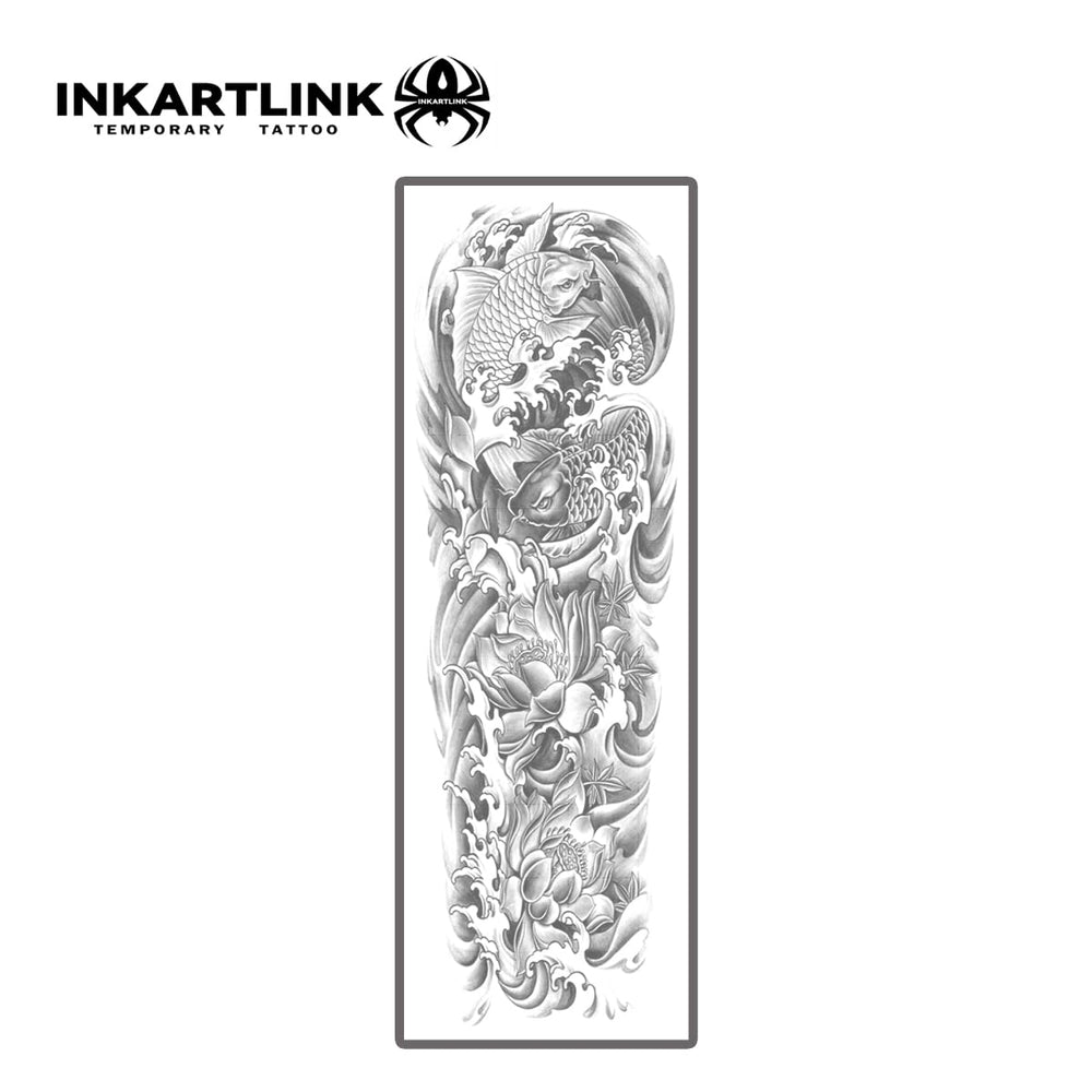 INKARTLINK waterproof tattoo stays intact during activities and water exposure