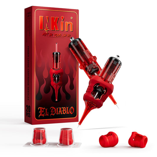 INKin EL Diablo 1203RS extended tip for precise shading