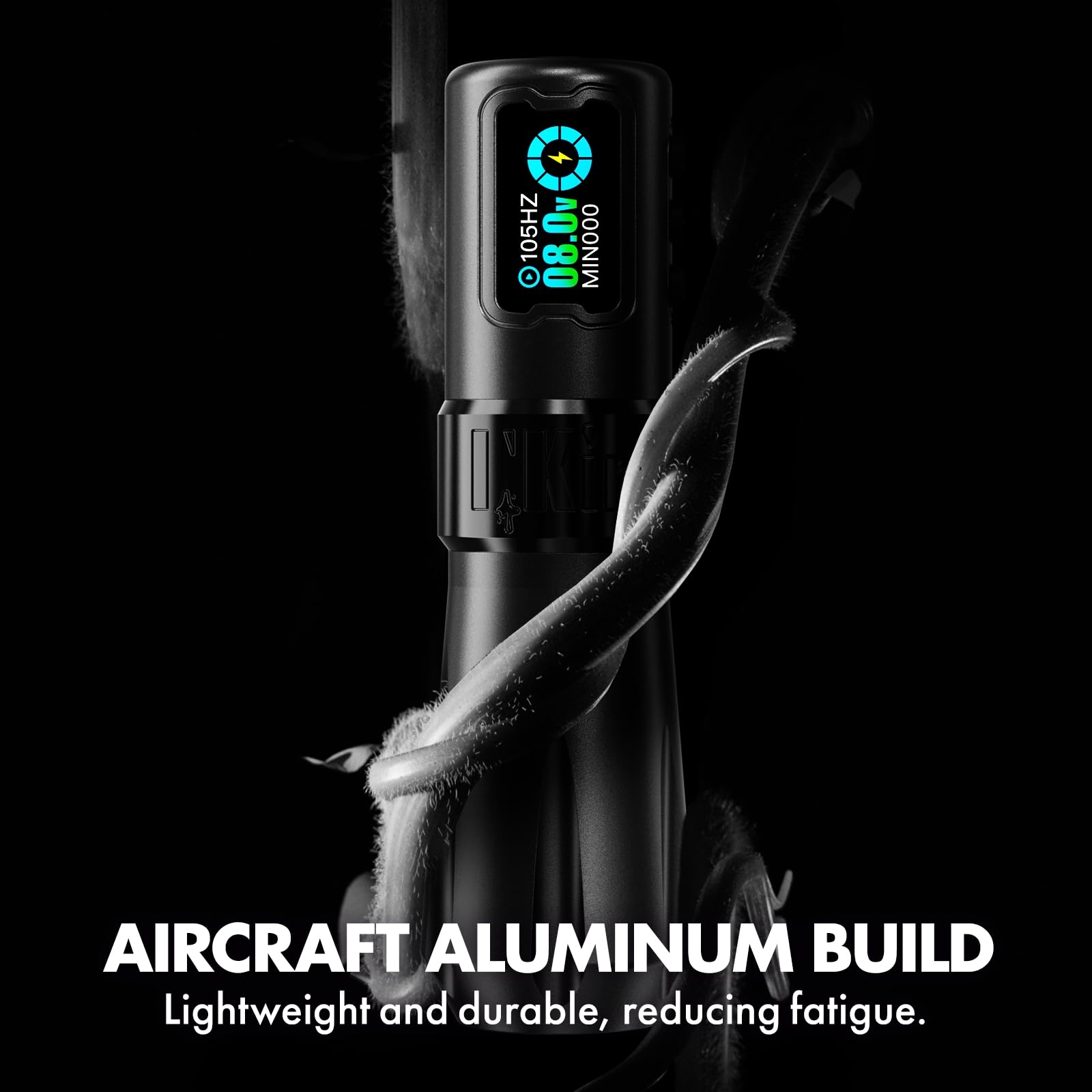 INKin Rampage 1600mAh battery enables hours of wireless sessions with a spare included.
