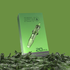 INKin REVO EO sterilized packaging highlights sterile, ready-to-use cartridges.