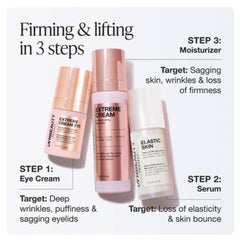 Ingredients close-up of Innbeauty Project Elastic Skin Serum including copper peptides