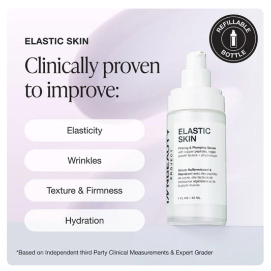 Texture close-up of Innbeauty Project Elastic Skin Serum for smooth application