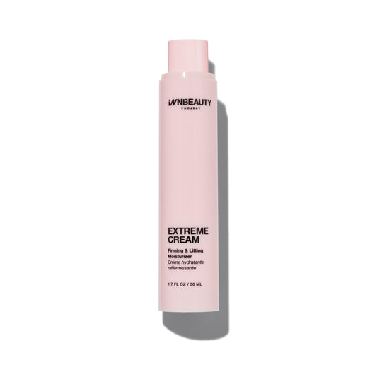 Innbeauty Project Extreme Cream refill jar demonstrates hydrating, firming potential.