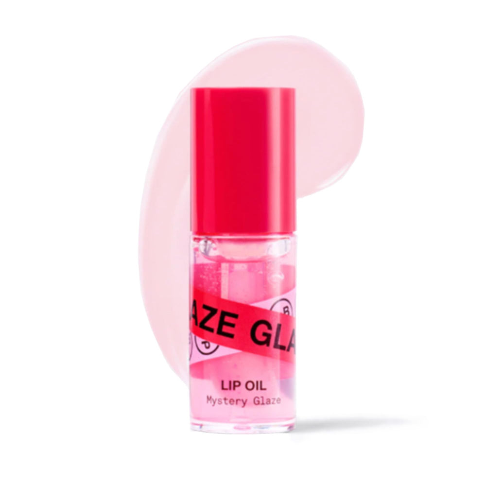 Innbeauty Project Glaze Lip Oil Mystery bottle highlights hydrating lip care in a glossy finish.