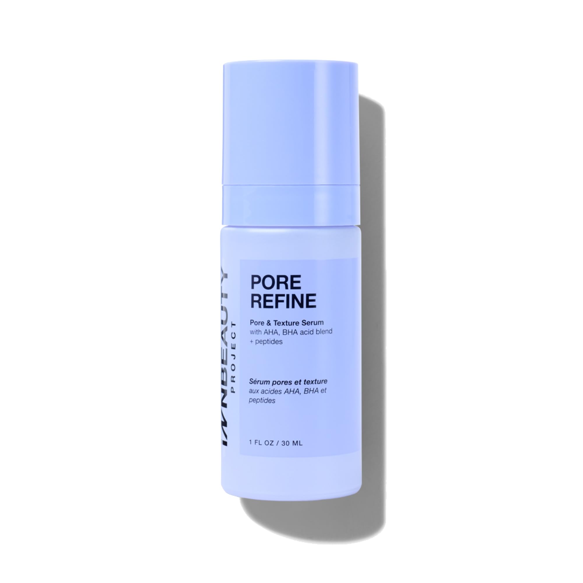 Innbeauty Project Pore Refine Serum bottle for pore-tightening prep.