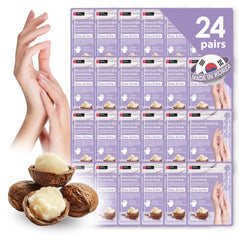 Innerest 24-pairs hand mask bulk pack for convenient at home moisturization.