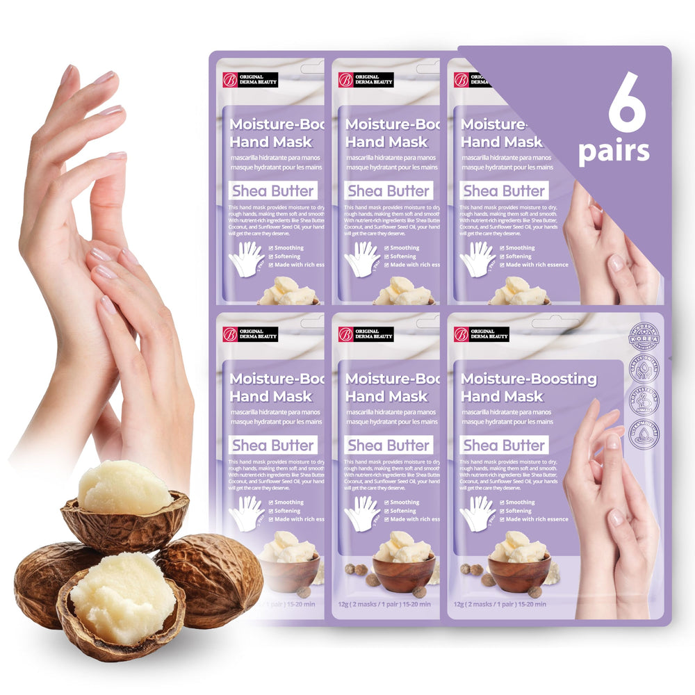 Innerest Original Derma Hand Mask packaging showcases the moisture-boosting set.