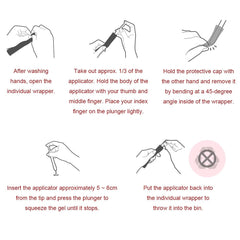 Innergarm Wettrust usage scenario illustrating convenient cleansing and nourishing routine