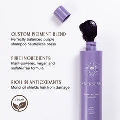 INNERSENSE Bright Balance 2-pack display emphasizes value and home color-care routine.