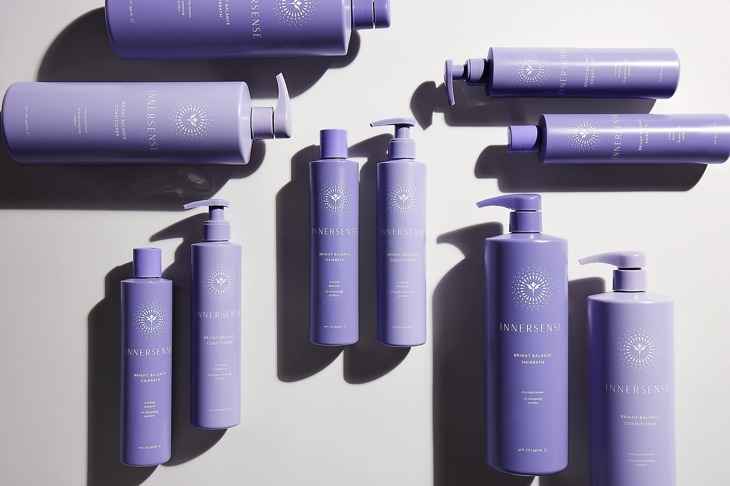 INNERSENSE Organic Beauty conditioner packaging highlights vegan formula