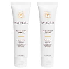 INNERSENSE Hairbath bottle front shows gentle cleansing for vibrant hair