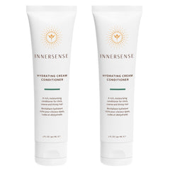 INNERSENSE Organic Beauty hydrating cream conditioner bottle for dry, thick hair.