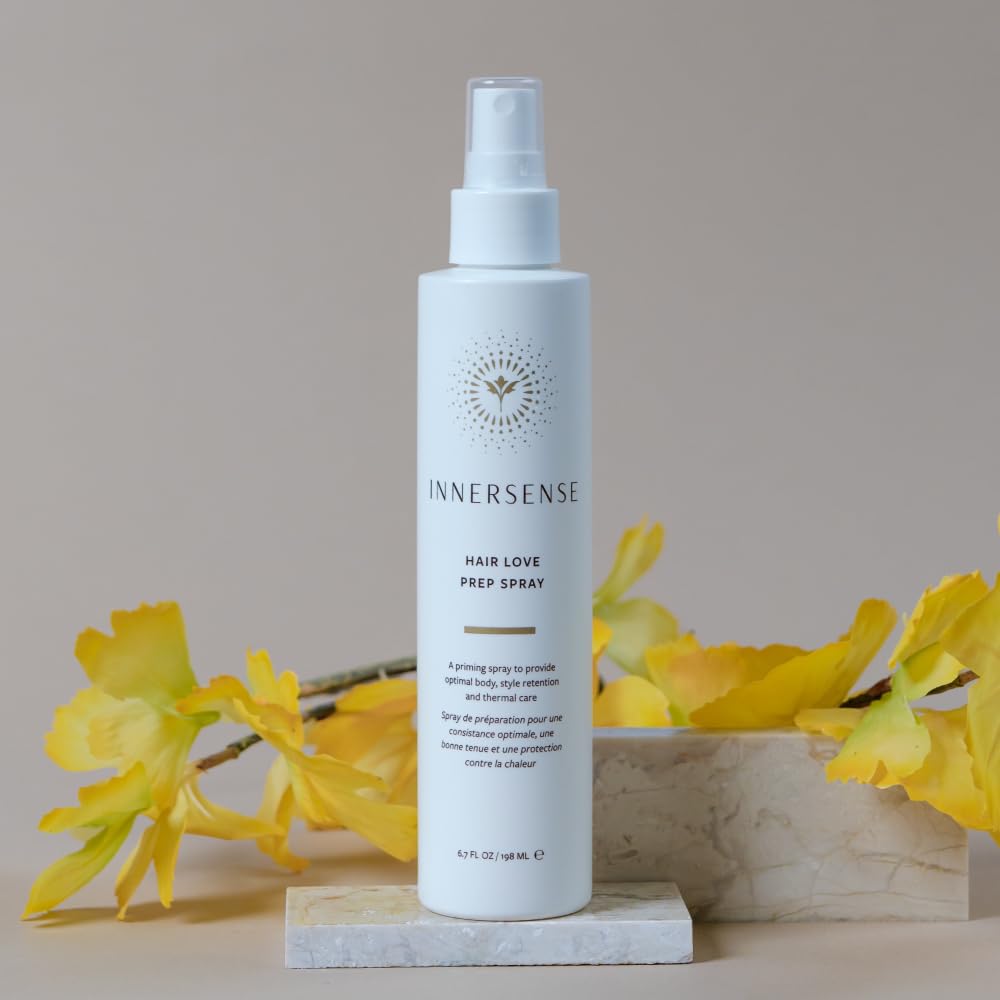 INNERSENSE Organic Beauty Prep Spray highlighting clean, ethically sourced ingredients