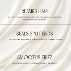 INNERSENSE Repair Hair Mask jar closeup with nourishing ingredient label