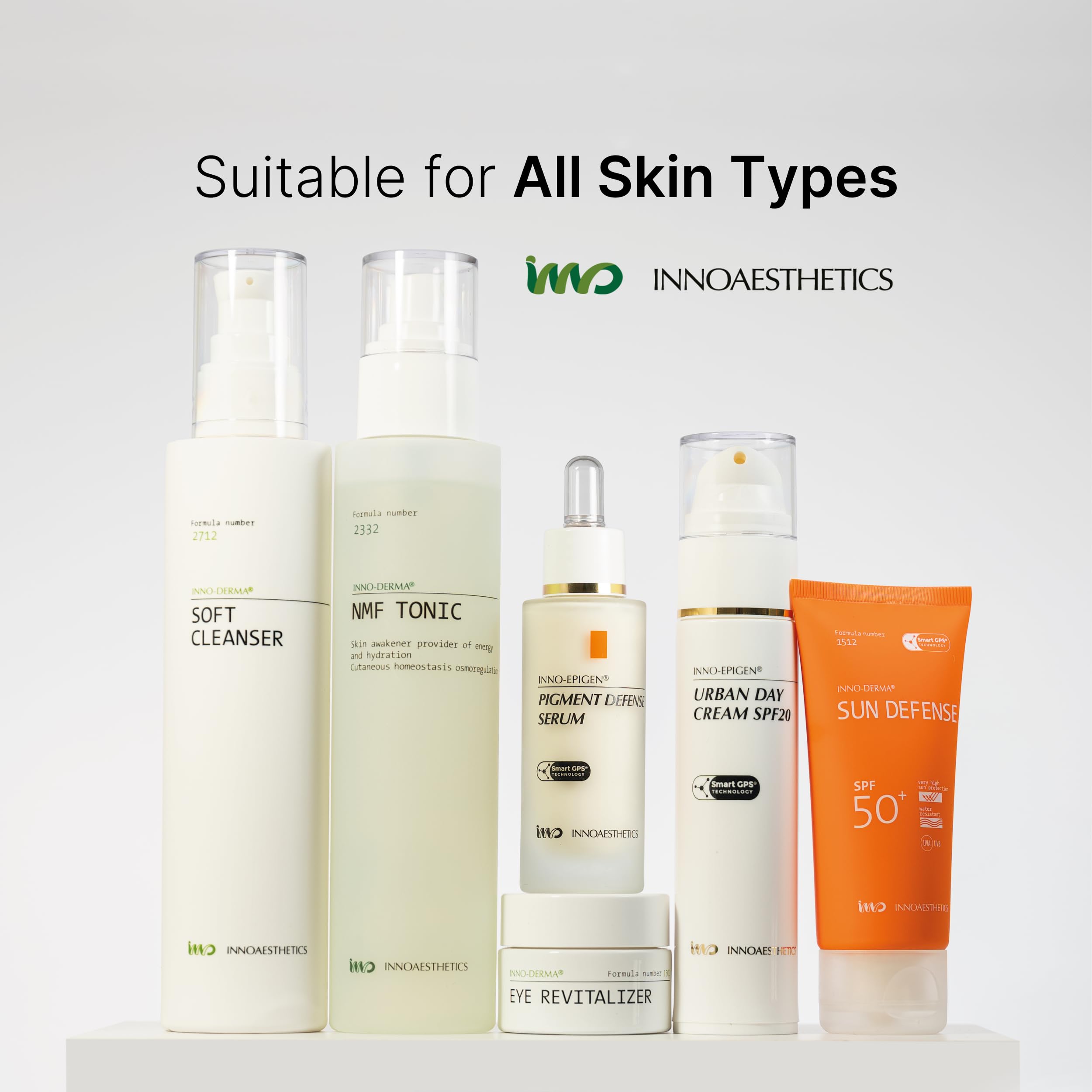 INNOAESTHETICS Deep Cleanser in use on skin during cleanse