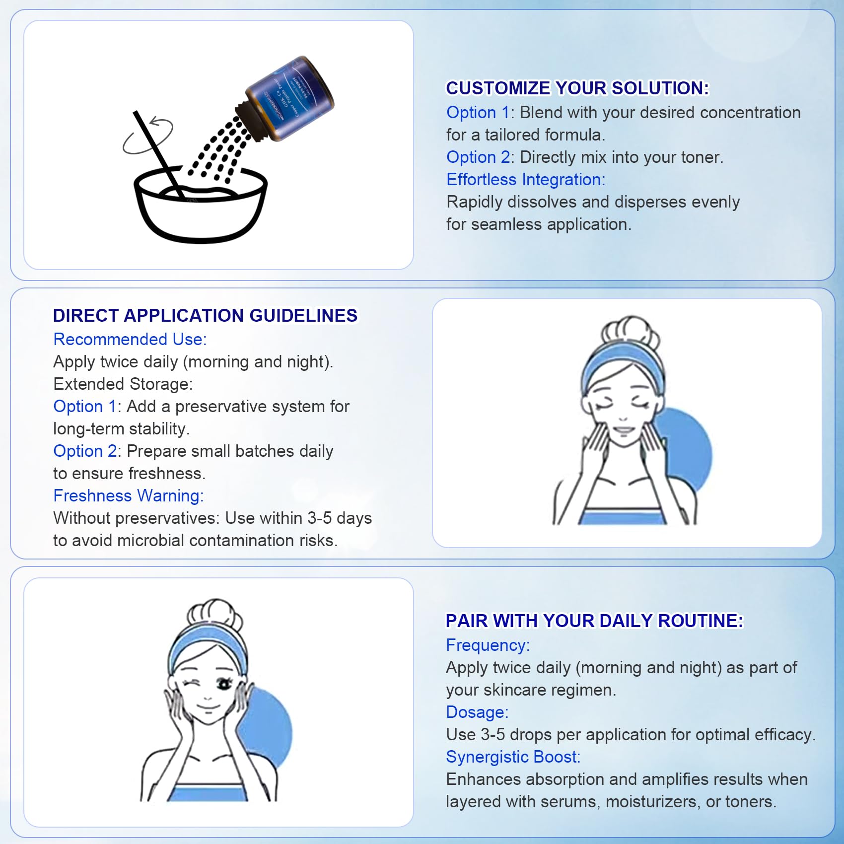 INNOCOSVATE packaging highlighting premium copper peptide powder