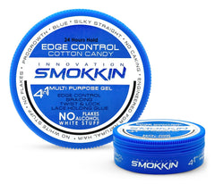 INNOVATION SMOKKIN strong hold wax bottle for edge control and styling.