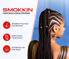 INNOVATION SMOKKIN water-based formula rinses clean without greasiness.