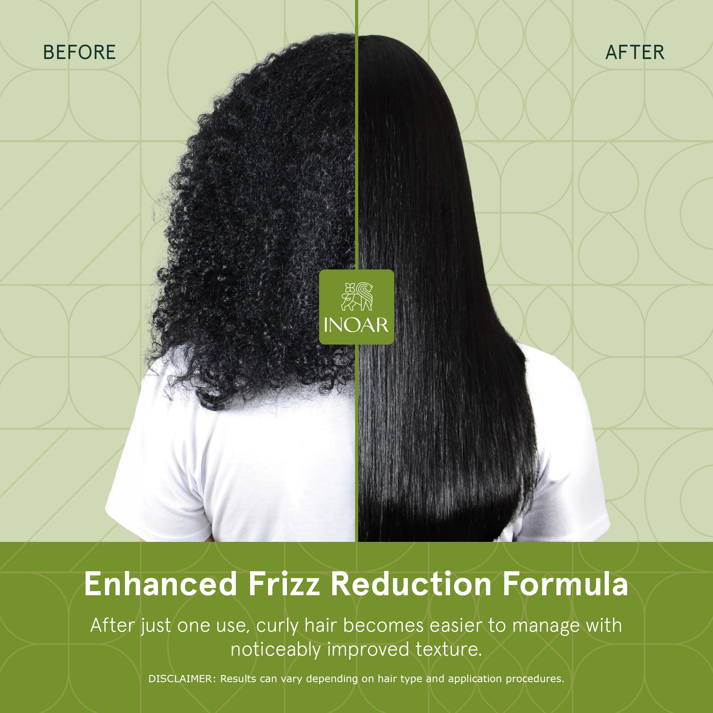 INOAR BotoHair hydrolyzed silk formula adds shine and softness
