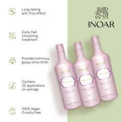 INOAR BotoHair Reconstructor Balm jar restores moisture and elasticity