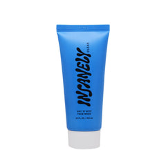 Insanely Clean Day N Nite face wash bottle, showing a hydrating daily cleanser for men's skin.