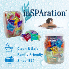 InSPAration 152 hot tub scent collection provides skin-friendly fragrance options.
