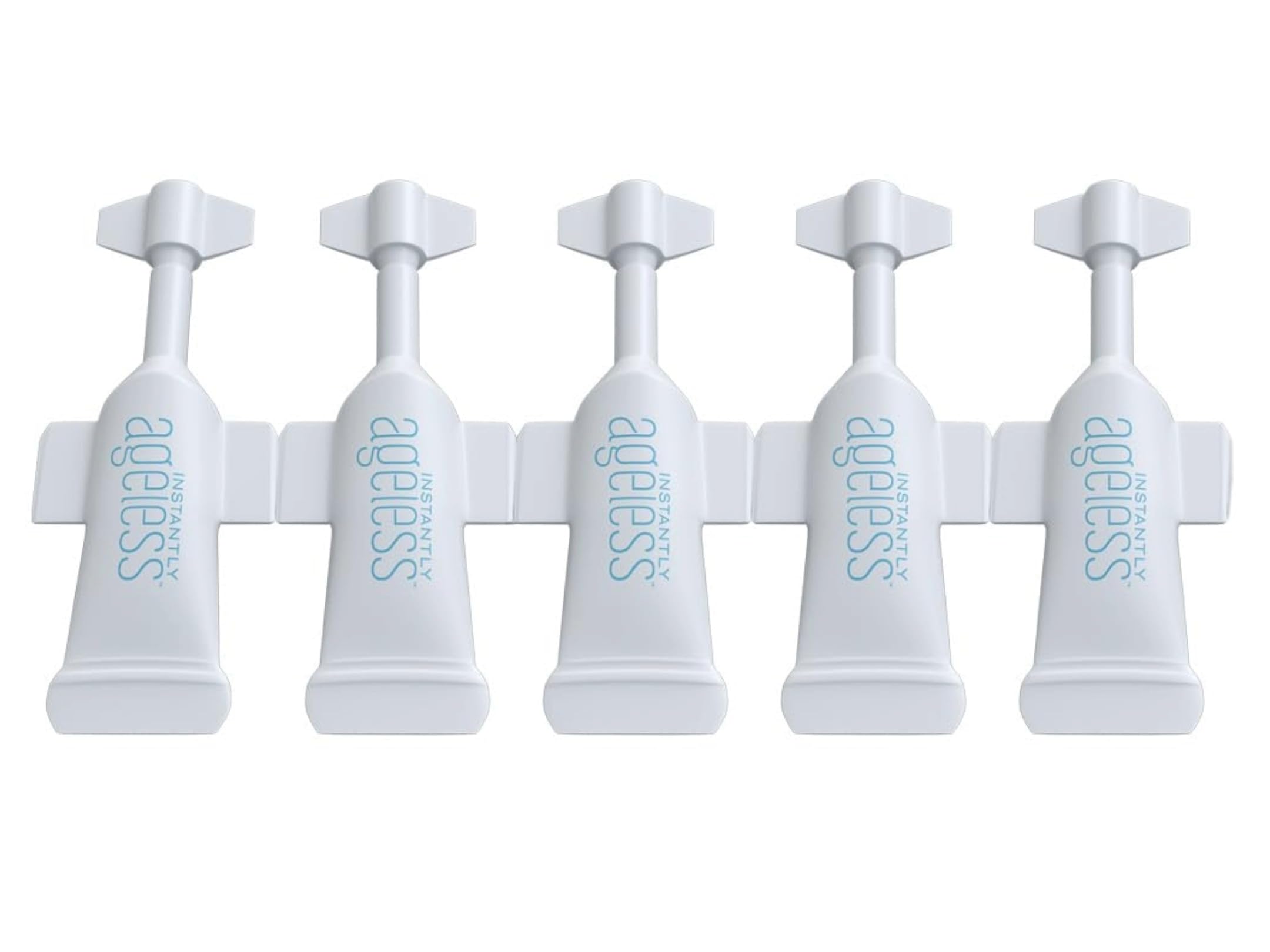 Instantly Ageless face lift cream tube close-up for brightening daily eye care.