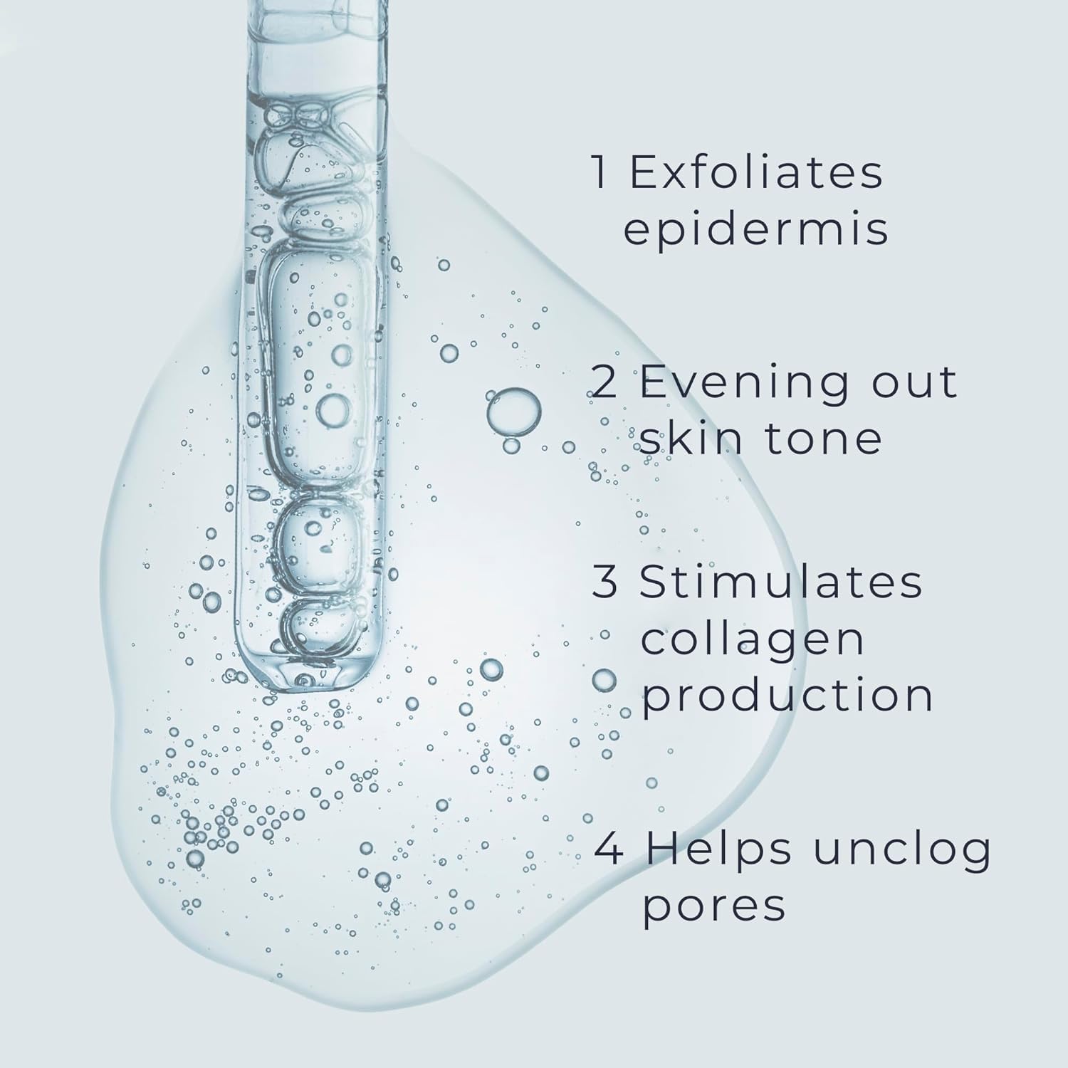 InstaSkincare Glycolic Serum 15% in night routine supports gentle exfoliation for brighter tone.