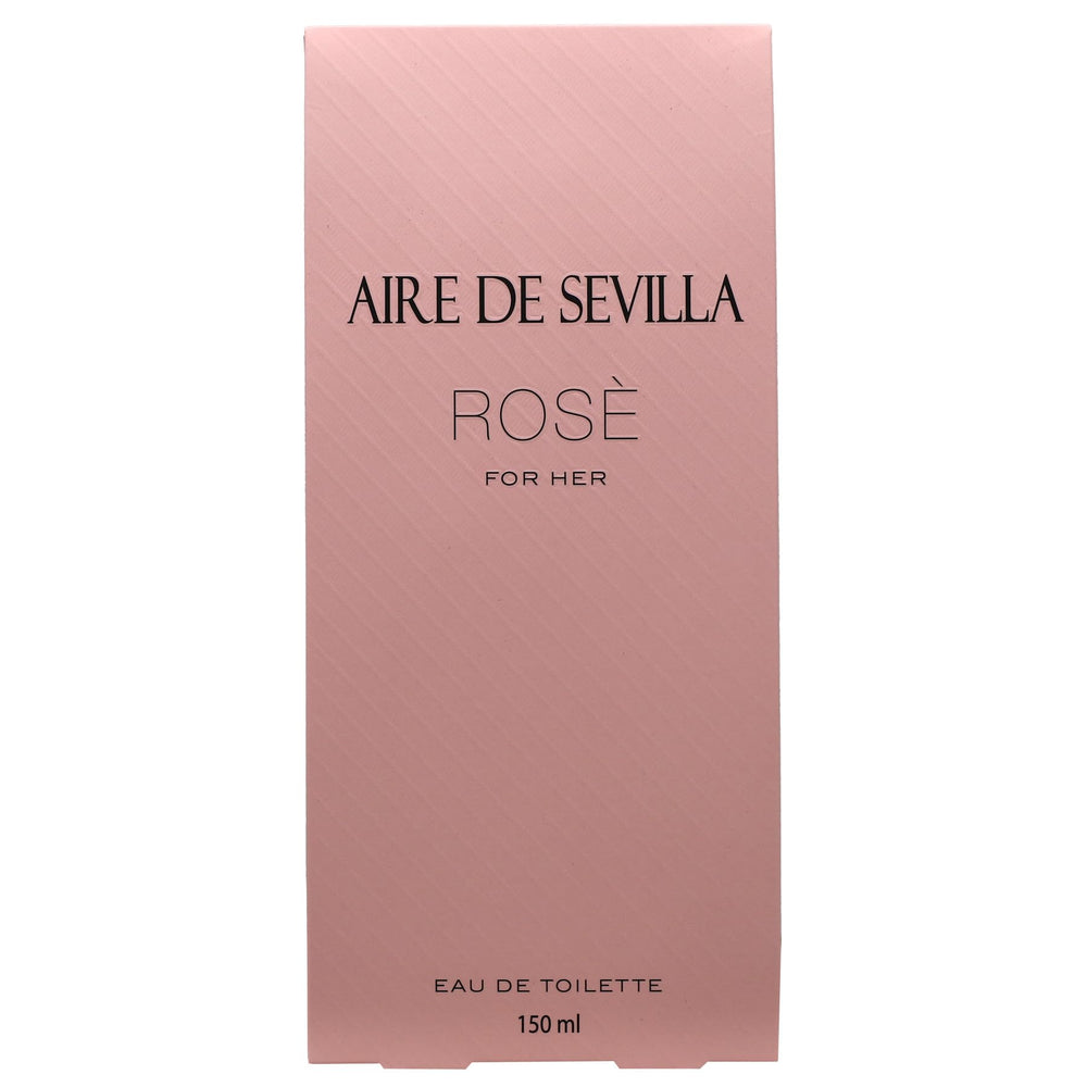 Packaging shot highlighting gift-ready presentation of Aire de Sevilla Rosè