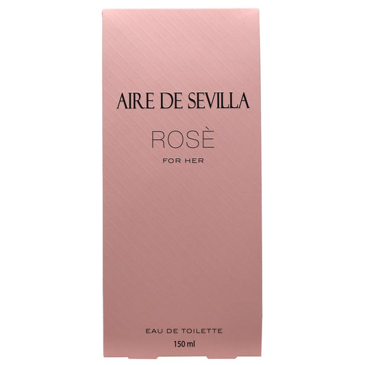 Packaging shot highlighting gift-ready presentation of Aire de Sevilla Rosè