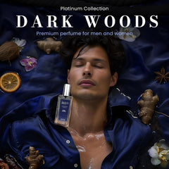 InStyle Fragrances Dark Woods note-vanilla close-up reveals warm depth and sweetness