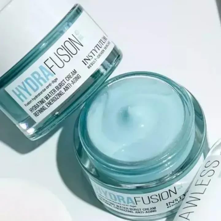 Instytutum HydraFusion pump bottle shot suggesting precise dosing for layering