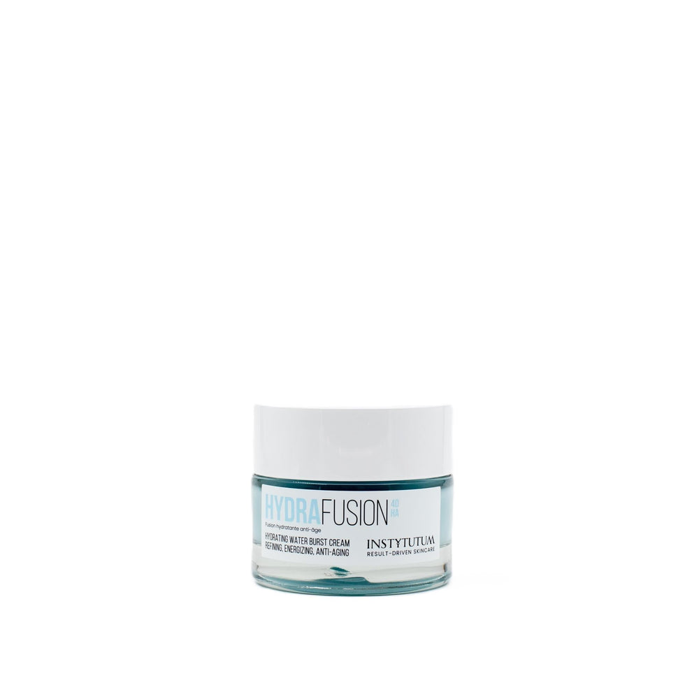 Instytutum HydraFusion packaging close-up highlighting premium hydration