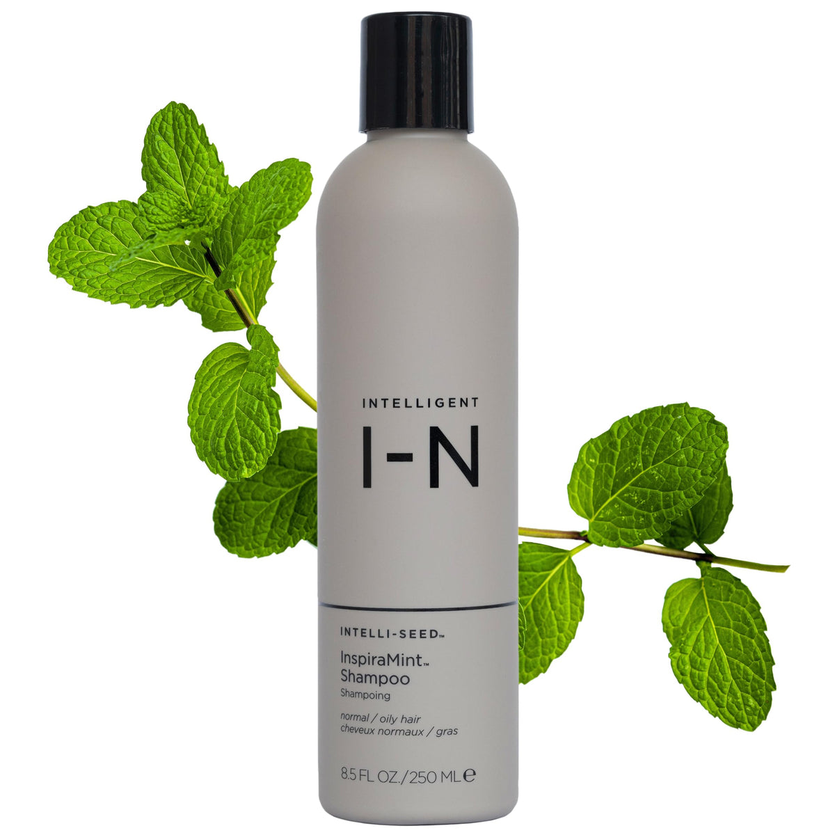Intelligent Nutrients InspiraMint bottle front for daily refreshing cleanse.