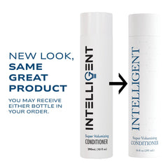 Intelligent Shop hair volume application showing lift and smoothness.