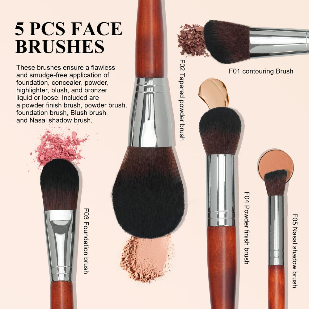 Blending brush helps soften edges and meld shades
