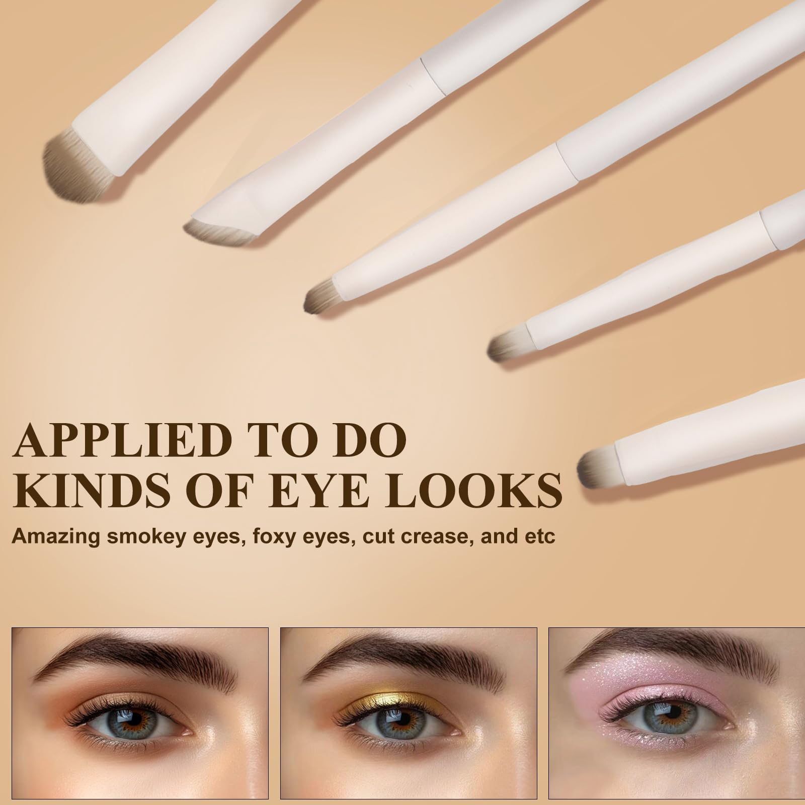 Intercilium Rains eyeshadow brush for smooth, even color payoff